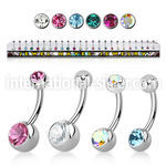 dabnc belly rings surgical steel 316l belly button