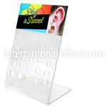 dac31 displays acrylic body jewelry belly button