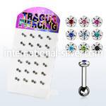 dacb118 straight barbells surgical steel 316l 
