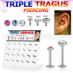 dacb121 labrets lip rings surgical steel 316l tragus