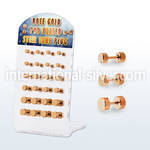 dacb210 cheaters  illusion plugs and tapers anodized surgical steel 316l ear lobe