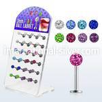 dacb68 labrets lip rings surgical steel 316l labrets chin