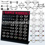 danp3 straight barbells surgical steel 316l nipple