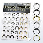 dapg182 tapers surgical steel 316l ear lobe