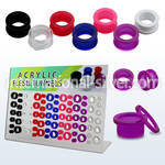 dapg40 tunnels gauges acrylic body jewelry ear lobe