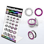 dapg64b tunnels gauges surgical steel 316l ear lobe