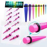 dapg82 tapers acrylic body jewelry ear lobe