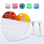 dbilpo15 labrets lip rings bioflex ptfe labrets chin