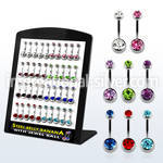 dbnj2 belly rings surgical steel 316l belly button