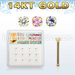 dgnb23 nose bone gold nose