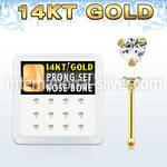 dgnb3 nose bone gold nose