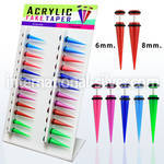 divatp tapers acrylic body jewelry ear lobe