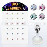 dlbica labrets lip rings bioflex ptfe labrets chin