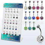 dmix10 belly rings surgical steel 316l belly button