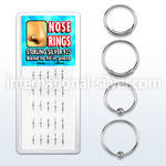 dmvns nose hoop silver 925 nose