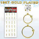 dnsm106 nose hoop silver 925 nose