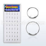 dnsm31 nose hoop silver 925 nose
