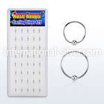 dnsm32 nose hoop silver 925 nose