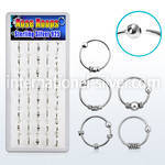 dnsm42 nose hoop silver 925 nose