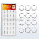 dnsm77 fake illusion body jewelry silver 925 septum