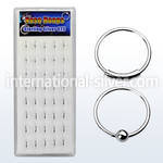 dnsm nose hoop silver 925 nose