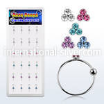dnstrm nose hoop silver 925 nose