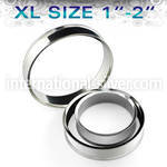 dpgxl tunnels gauges surgical steel 316l ear lobe