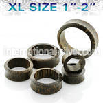 dpwbxl tunnels gauges organic body jewelry ear lobe