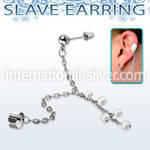 erdl1 fake illusion hoops surgical steel 316l belly button