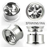 fpfa tunnels gauges surgical steel 316l ear lobe