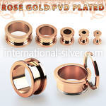 fttpg tunnels gauges anodized surgical steel 316l ear lobe