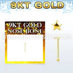 g9bst nose bone gold 
