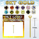 g9yczm1 bend it to fit nose studs gold 
