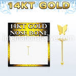 gbbt2 nose bone gold nose