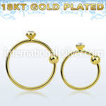 gpm9 nose hoop silver 925 