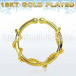 gpsep12j fake illusion body jewelry silver 925 septum