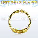 gpsep12k fake illusion body jewelry silver 925 septum
