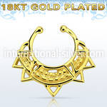 gpsepd10 fake illusion body jewelry silver 925 septum