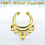 gpsepd1 fake illusion body jewelry silver 925 septum