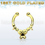 gpsepd2 fake illusion body jewelry silver 925 septum