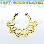 gpsepd3 fake illusion body jewelry silver 925 septum