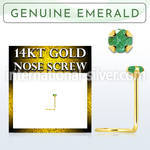 gscge10 l shape nose studs gold nose