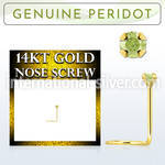 gscge4 l shape nose studs gold nose