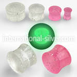 gtpg plugs gauges acrylic body jewelry ear lobe