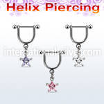 heuz11 straight barbells surgical steel 316l helix