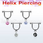 heuz9 micro curved barbells surgical steel 316l helix