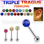 hexcfr straight barbells surgical steel 316l tragus