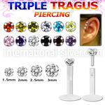 hexgz labrets lip rings bioflex ptfe tragus