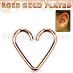 hexhrs seamless segment rings silver 925 ear lobe