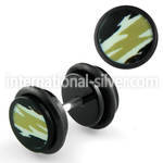 ilagr2 cheaters  illusion plugs and tapers acrylic body jewelry belly button